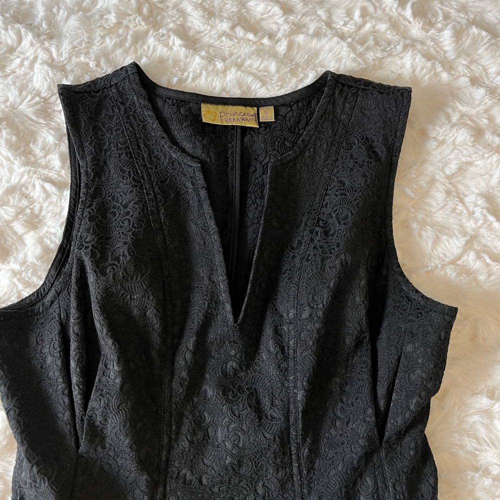 PRINCESS VERA WANG Black dress cocktail/wedding - Size Juniors 5 - Picture 2 of 12